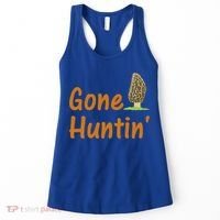 Gone Huntin' Morel Mushroom Hunter Gift Women's Tank Top thumb 0
