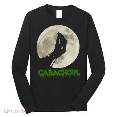 Gabaghoul Hand Moon Funny Halloween Long Sleeve Shirt