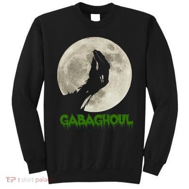 Gabaghoul Hand Moon Funny Halloween Sweatshirt