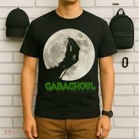 Gabaghoul Hand Moon Funny Halloween T-Shirt thumb 6