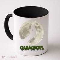 Gabaghoul Hand Moon Funny Halloween Coffee Mug thumb 0