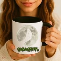 Gabaghoul Hand Moon Funny Halloween Coffee Mug thumb 3
