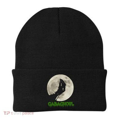 Gabaghoul Hand Moon Funny Halloween Beanie