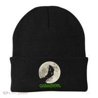 Gabaghoul Hand Moon Funny Halloween Beanie thumb 0