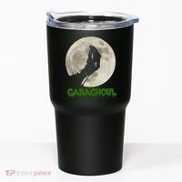 Gabaghoul Hand Moon Funny Halloween Tumbler thumb 0