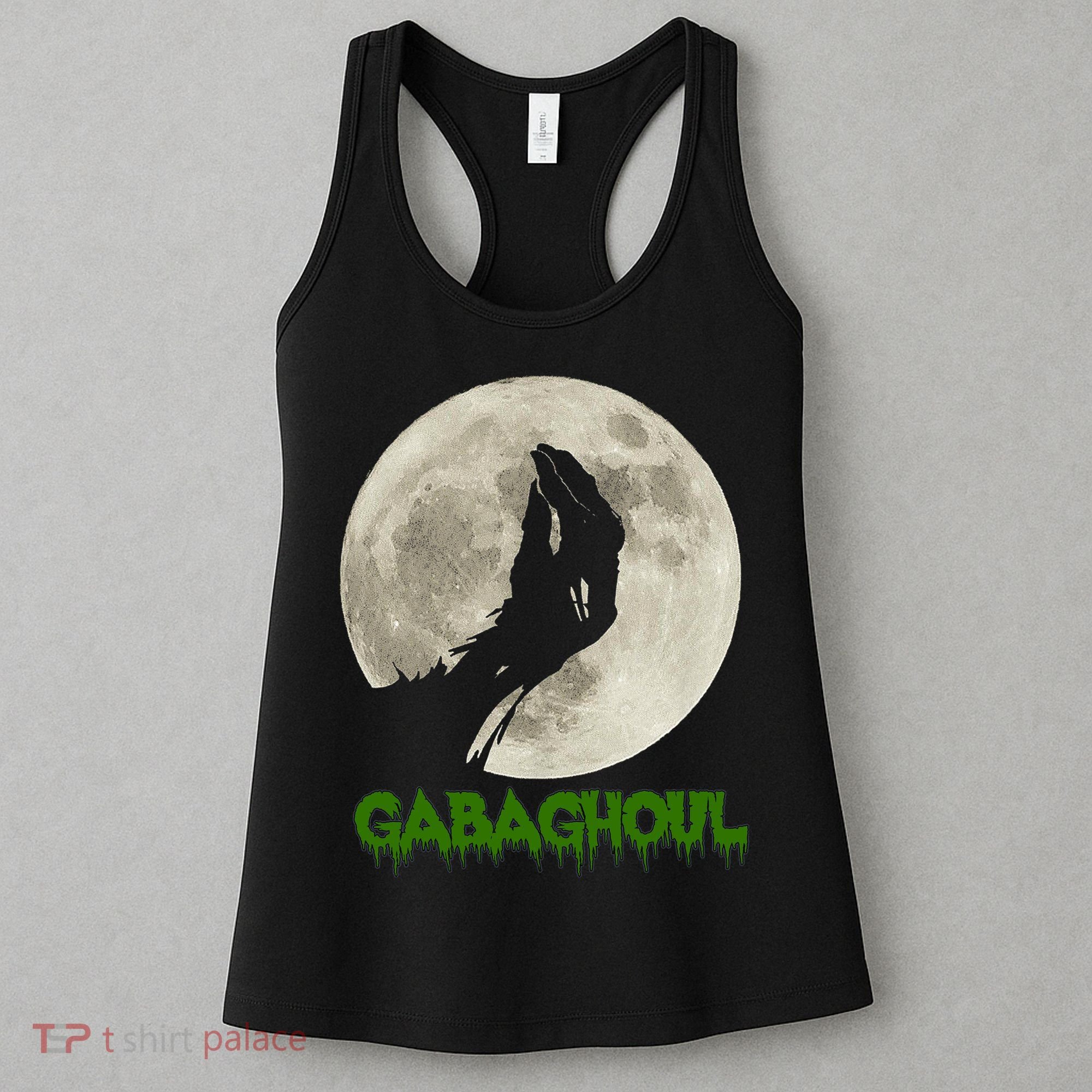 Gabaghoul Hand Moon Funny Halloween Women's Tank Top