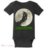 Gabaghoul Hand Moon Funny Halloween Baby Bodysuit thumb 0