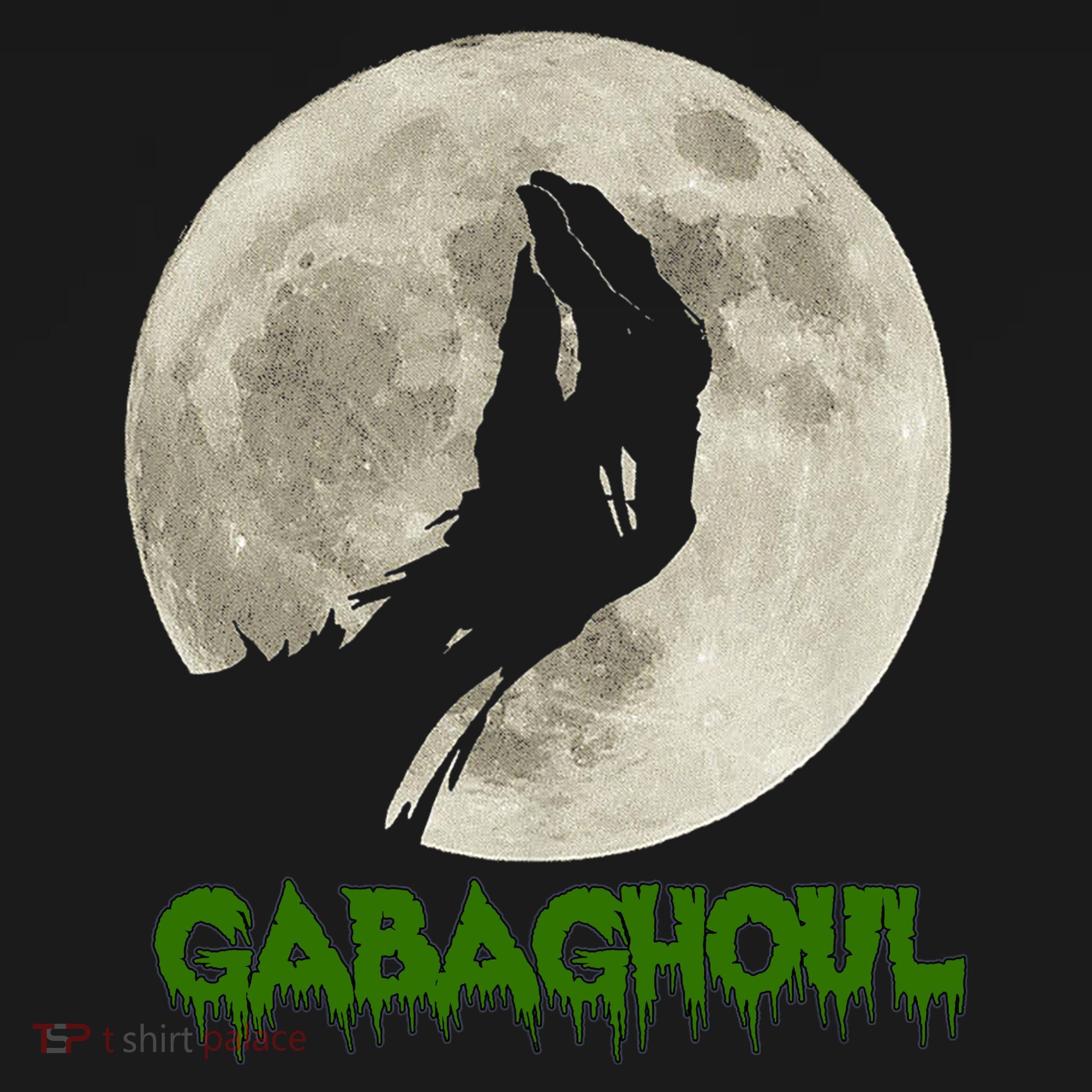 Gabaghoul Hand Moon Funny Halloween Kids T-Shirt