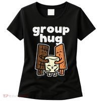 Group Hug Marshmallow Smore Funny Camping Pun Camper Family Women's T-Shirt thumb 0