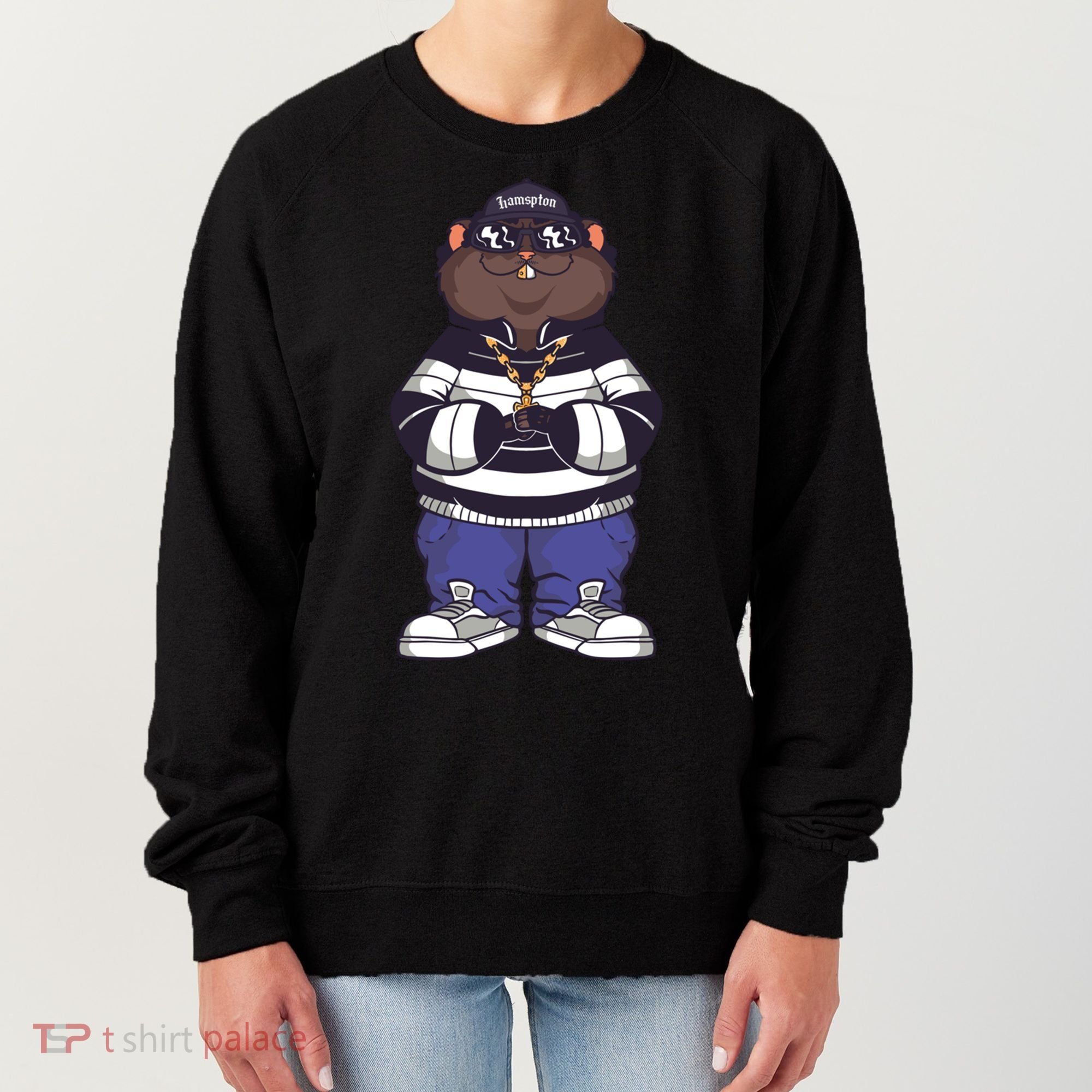 Gangster Hamster Meaningful Gift Women's Sweatshirt