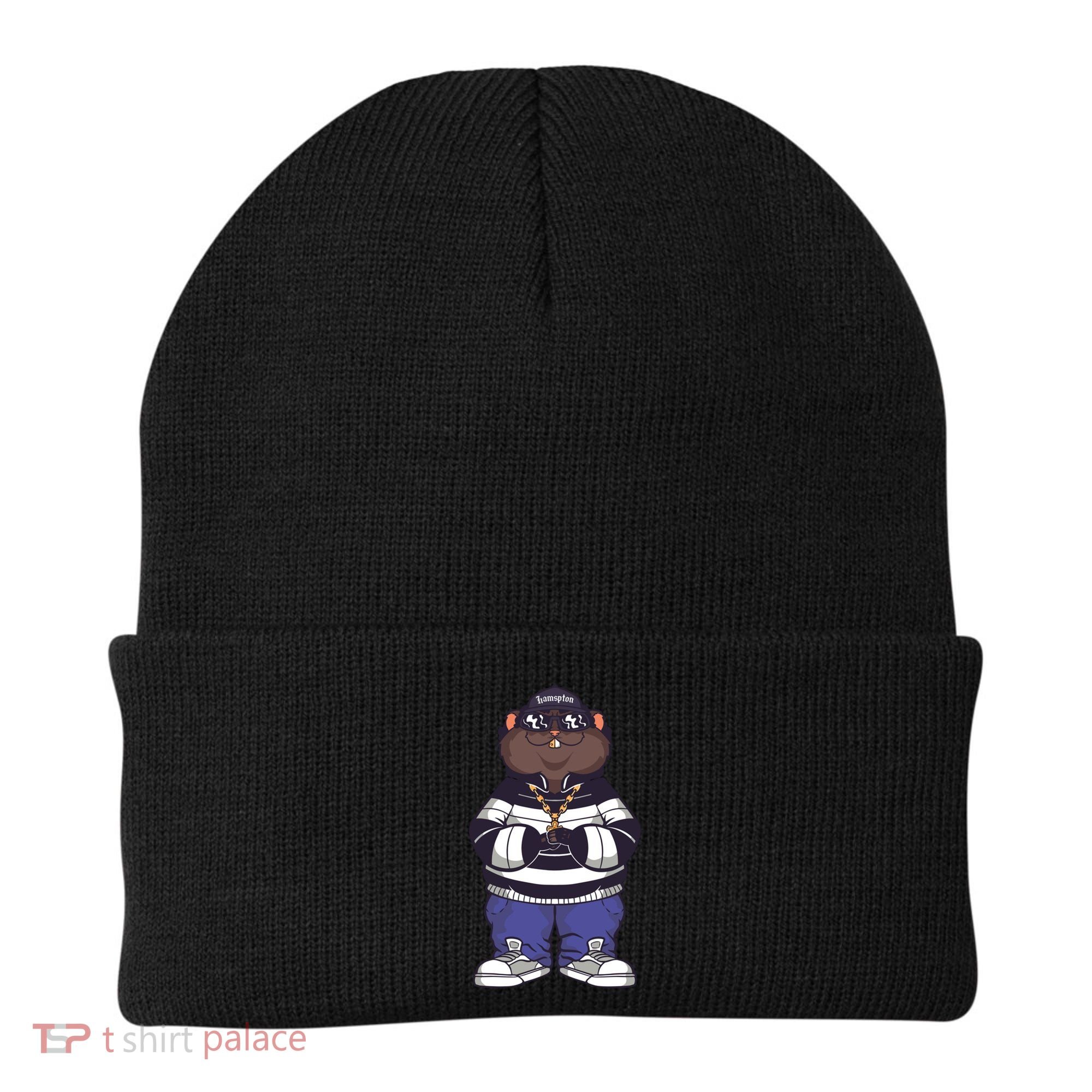 Gangster Hamster Meaningful Gift Beanie