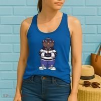 Gangster Hamster Meaningful Gift Women's Tank Top thumb 2