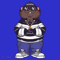 Gangster Hamster Meaningful Gift Toddler Hoodie thumb 2