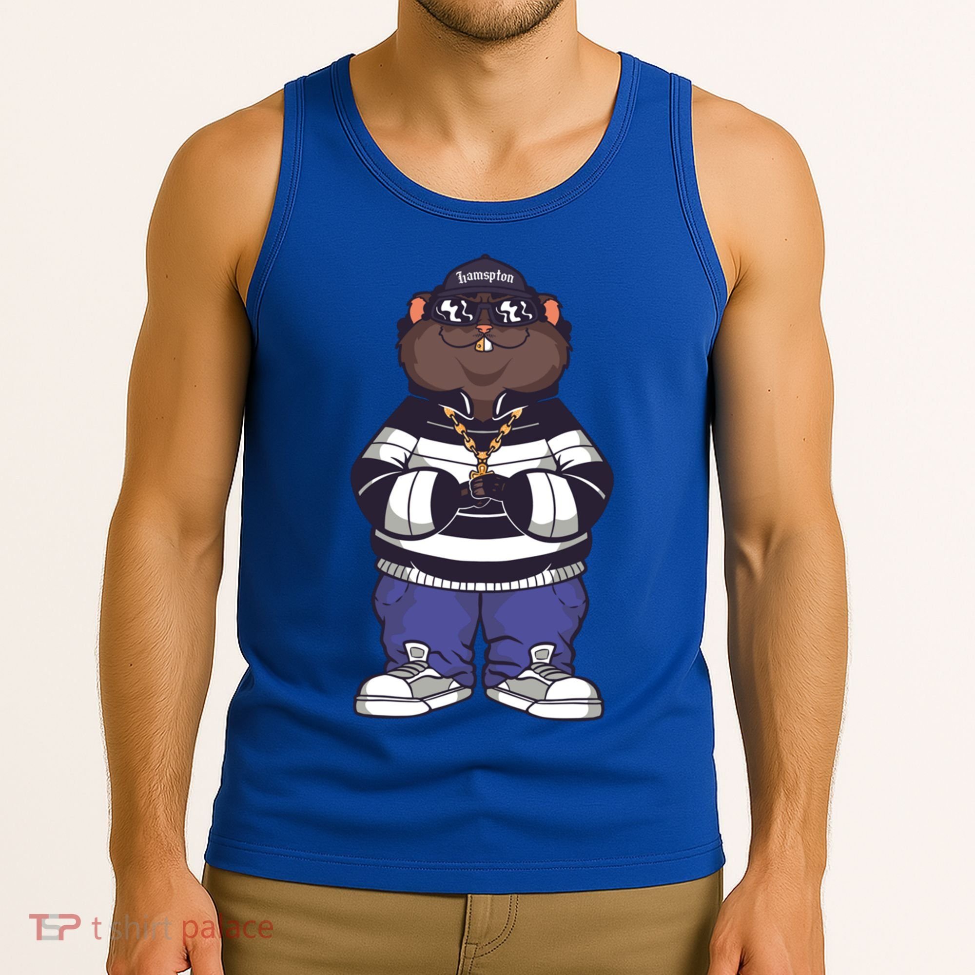 Gangster Hamster Meaningful Gift Tank Top
