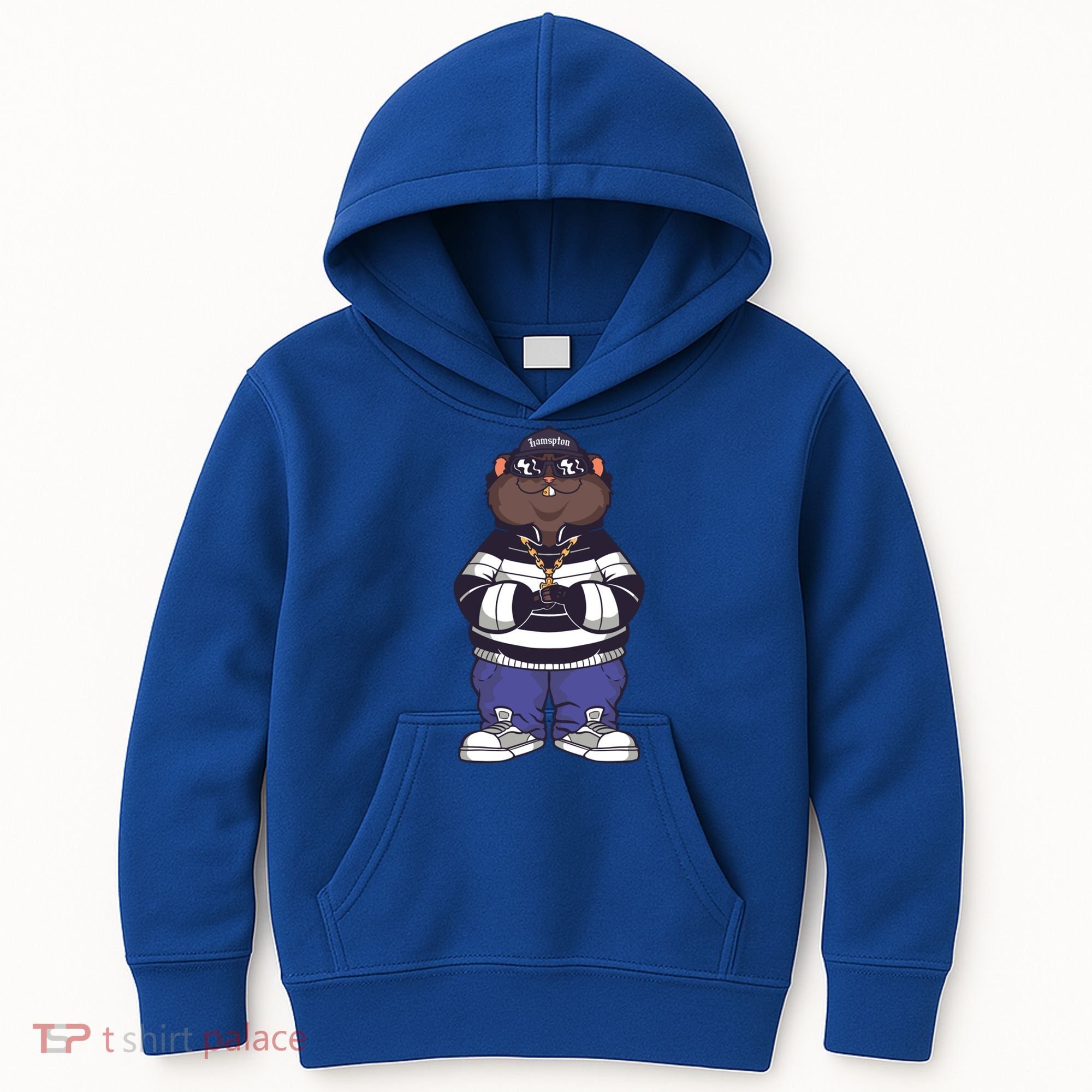 Gangster Hamster Meaningful Gift Kids Hoodie
