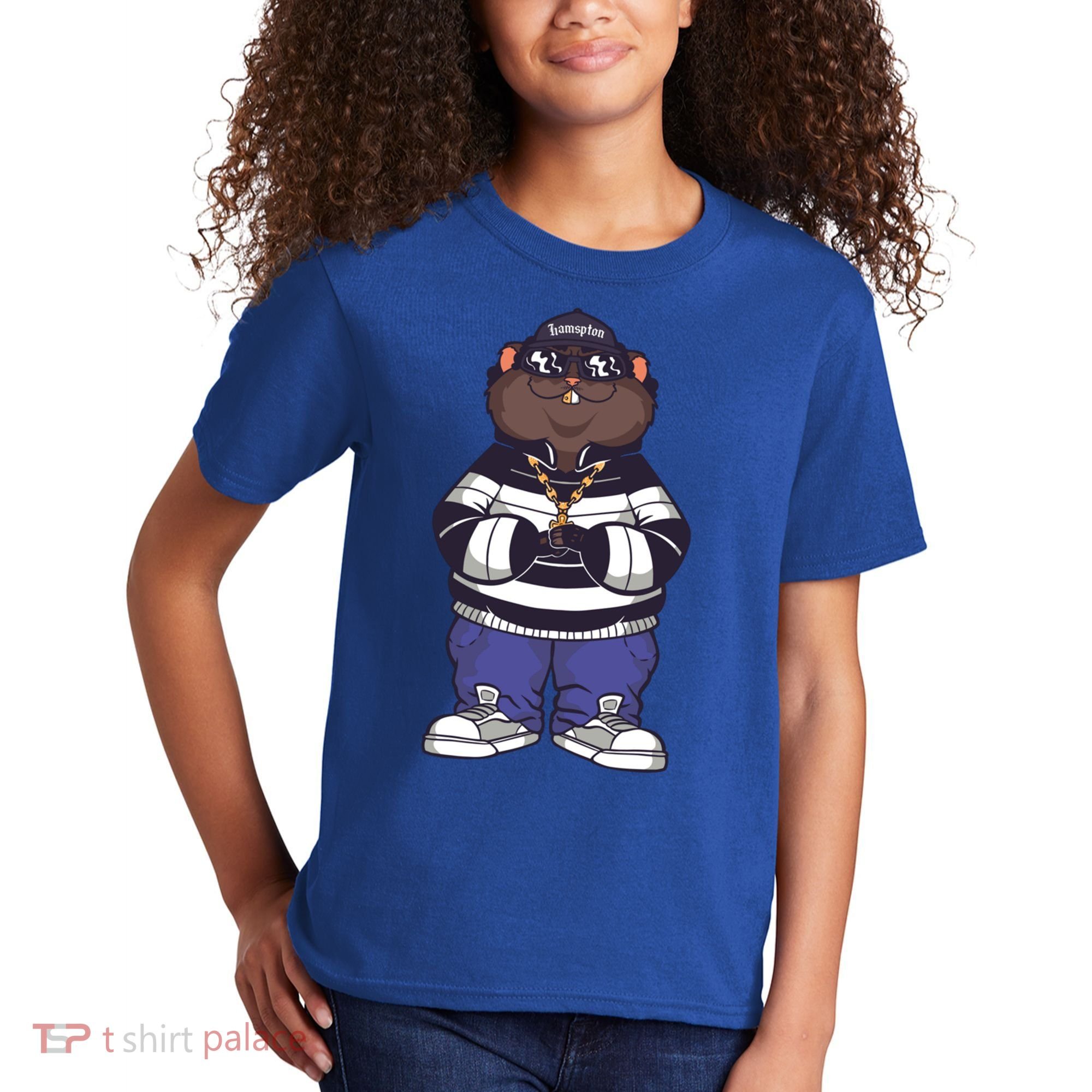 Gangster Hamster Meaningful Gift Kids T-Shirt