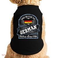 Germany Have No Fear The German Is Here Doggie Tank thumb 0