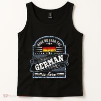 Germany Have No Fear The German Is Here Tank Top thumb 2
