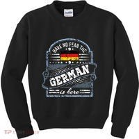 Germany Have No Fear The German Is Here Kids Sweatshirt thumb 0