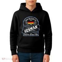 Germany Have No Fear The German Is Here Kids Hoodie thumb 4
