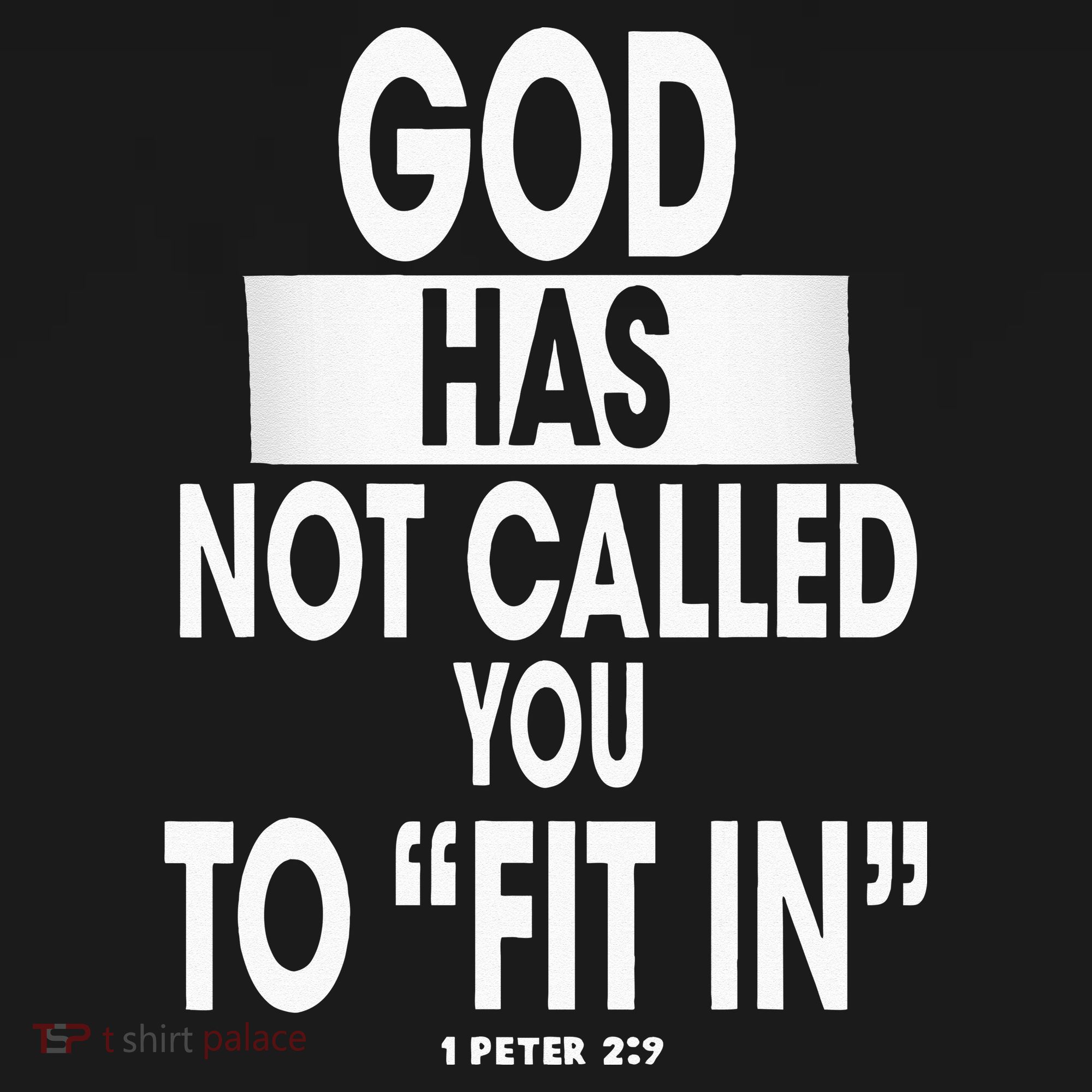 God Has Not Called You To FitIn 1 Peter 2 9 Baby Bodysuit