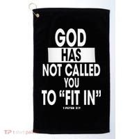 God Has Not Called You To FitIn 1 Peter 2 9 Golf Towel thumb 0