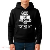 God Has Not Called You To FitIn 1 Peter 2 9 Kids Hoodie thumb 4