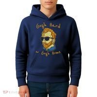 Gogh Hard Or Gogh Home Funny Vincent Van Gogh Kids Hoodie thumb 4