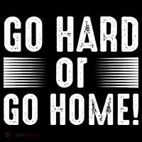 Go Hard Or Go Home Ornament thumb 1