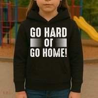 Go Hard Or Go Home Kids Hoodie thumb 3