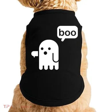 Ghost Boo Thumbs Down Doggie Tank