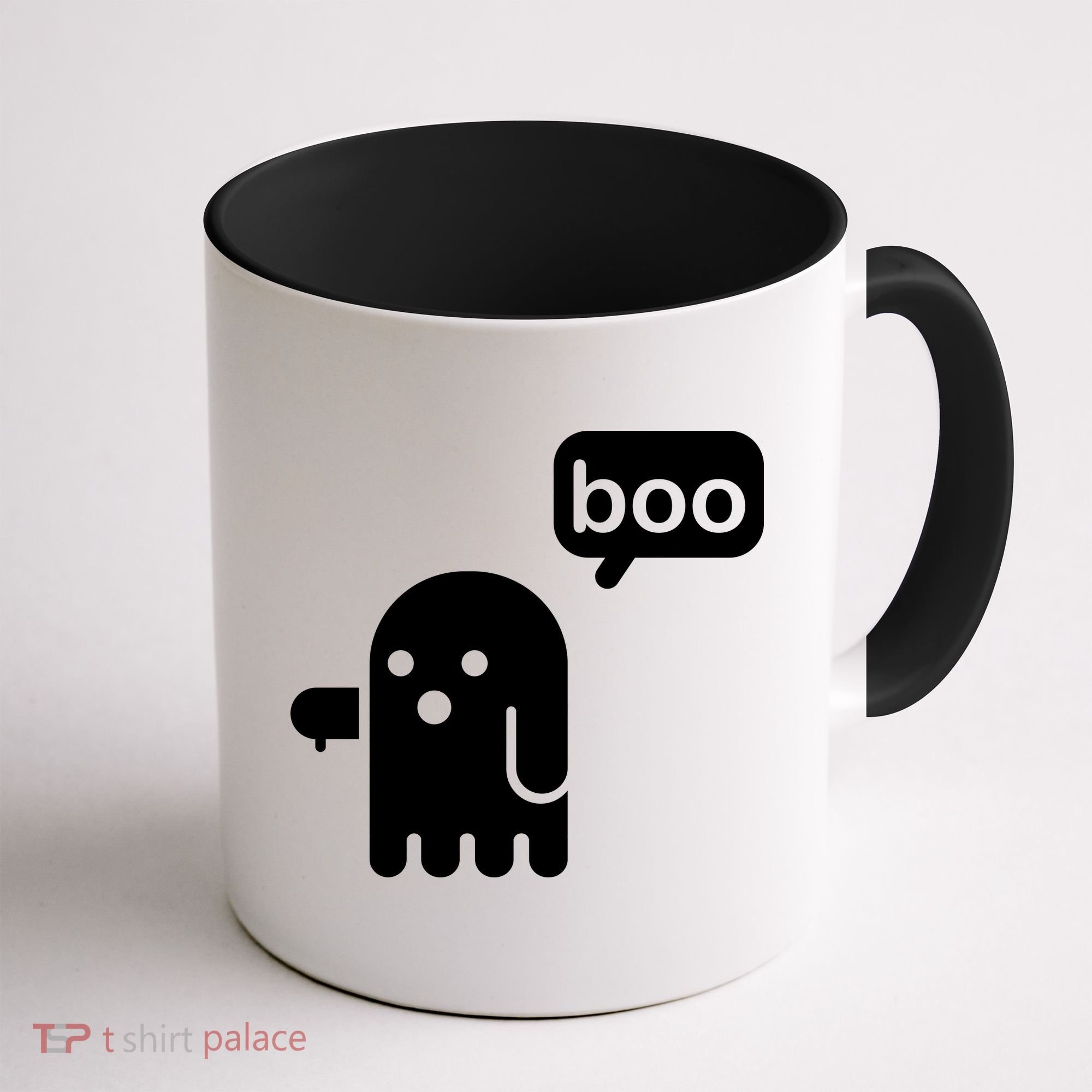 Ghost Boo Thumbs Down Coffee Mug