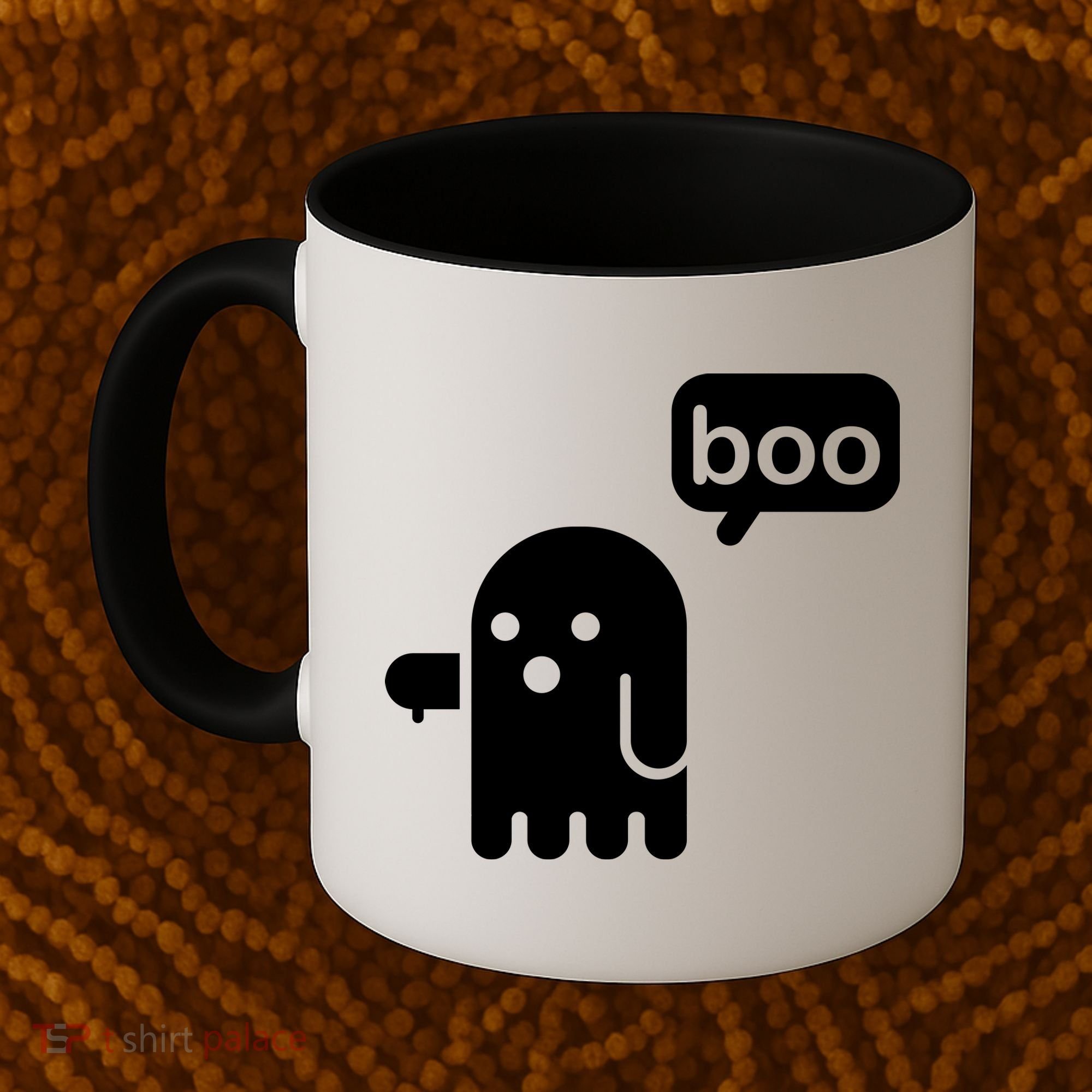 Ghost Boo Thumbs Down Coffee Mug