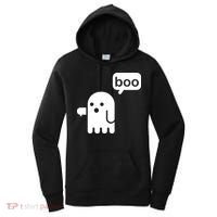 Ghost Boo Thumbs Down Women's Hoodie thumb 0