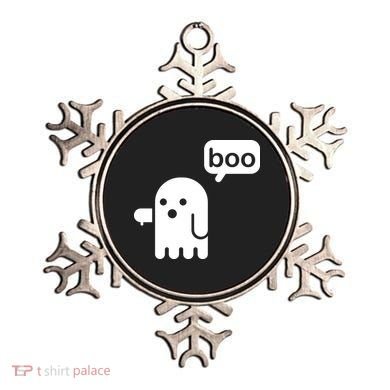 Ghost Boo Thumbs Down Ornament