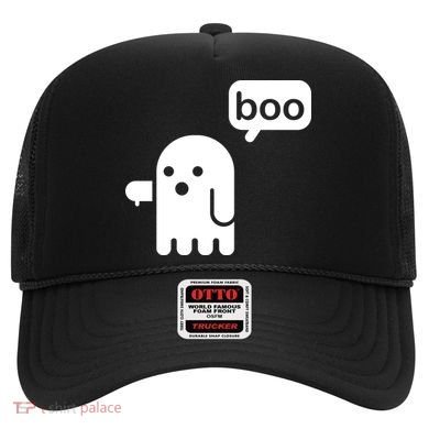 Ghost Boo Thumbs Down Hat