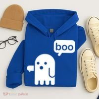 Ghost Boo Thumbs Down Hoodie thumb 4