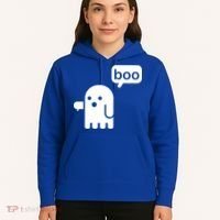 Ghost Boo Thumbs Down Hoodie thumb 5