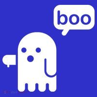 Ghost Boo Thumbs Down Hoodie thumb 7