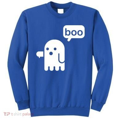 Ghost Boo Thumbs Down Sweatshirt