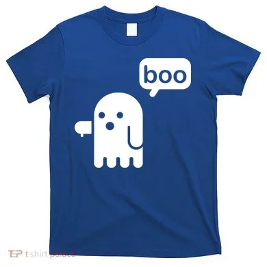 Ghost Boo Thumbs Down T-Shirt