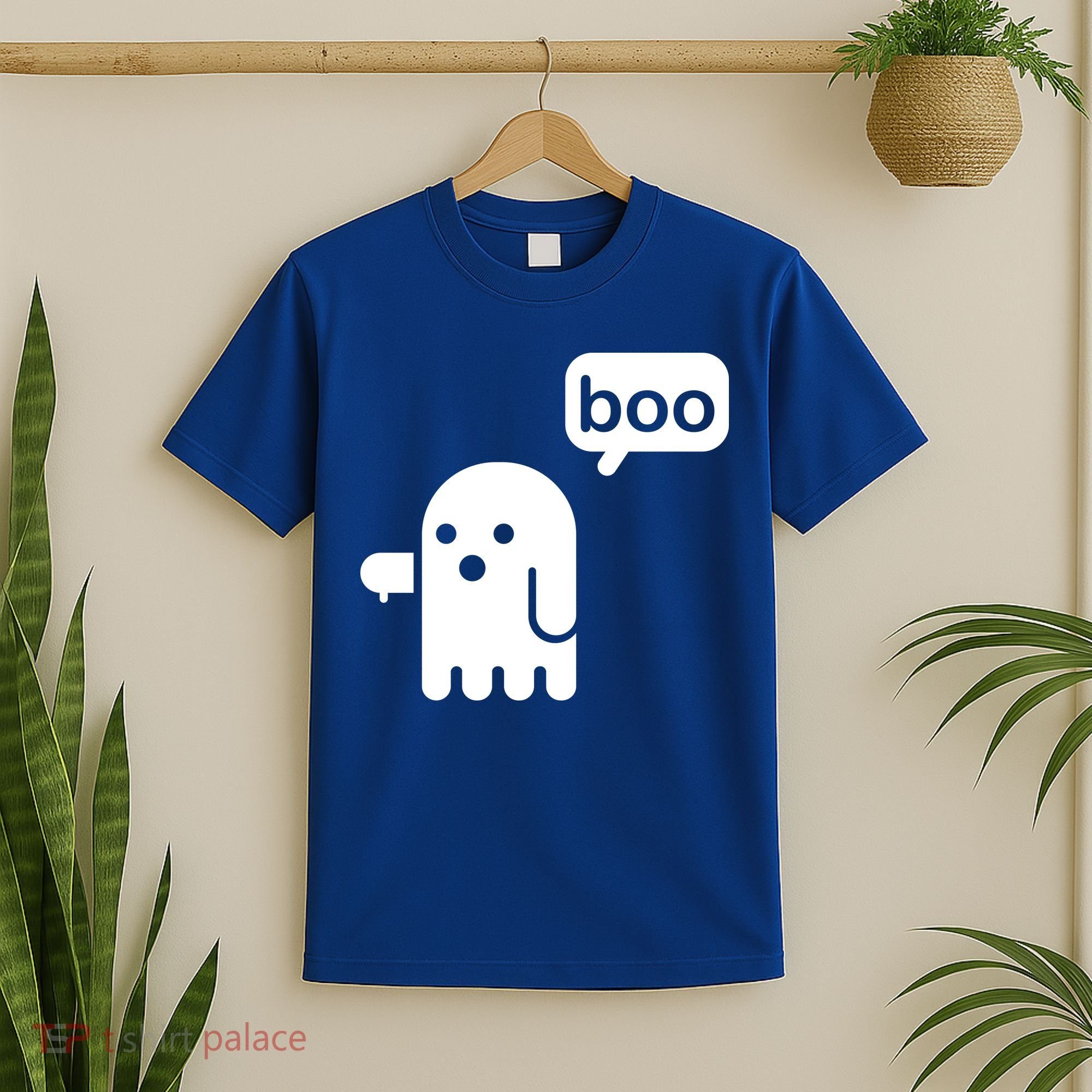 Ghost Boo Thumbs Down T-Shirt