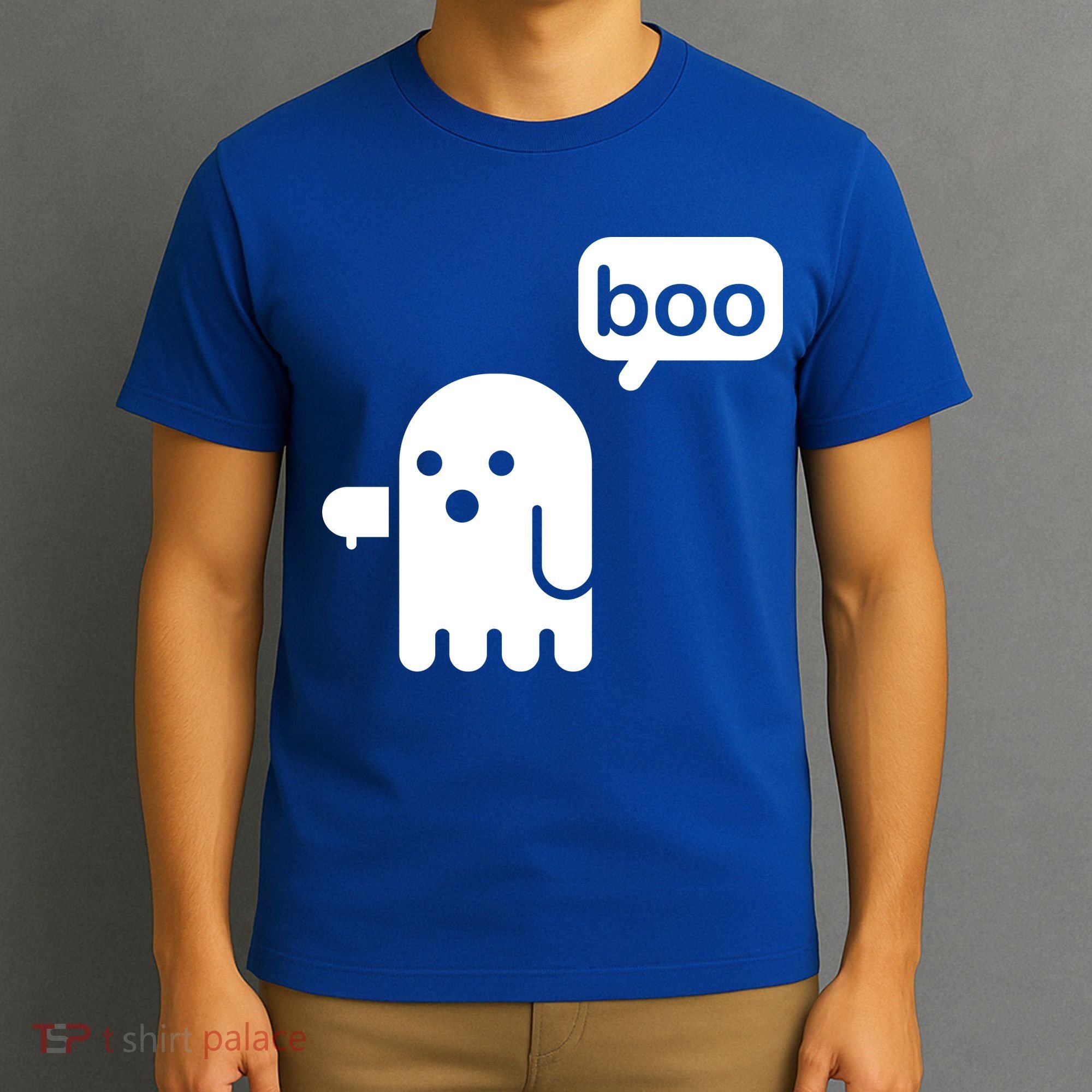 Ghost Boo Thumbs Down T-Shirt