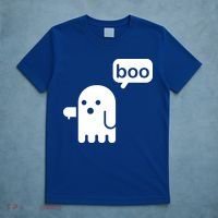 Ghost Boo Thumbs Down T-Shirt thumb 5