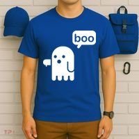 Ghost Boo Thumbs Down T-Shirt thumb 6