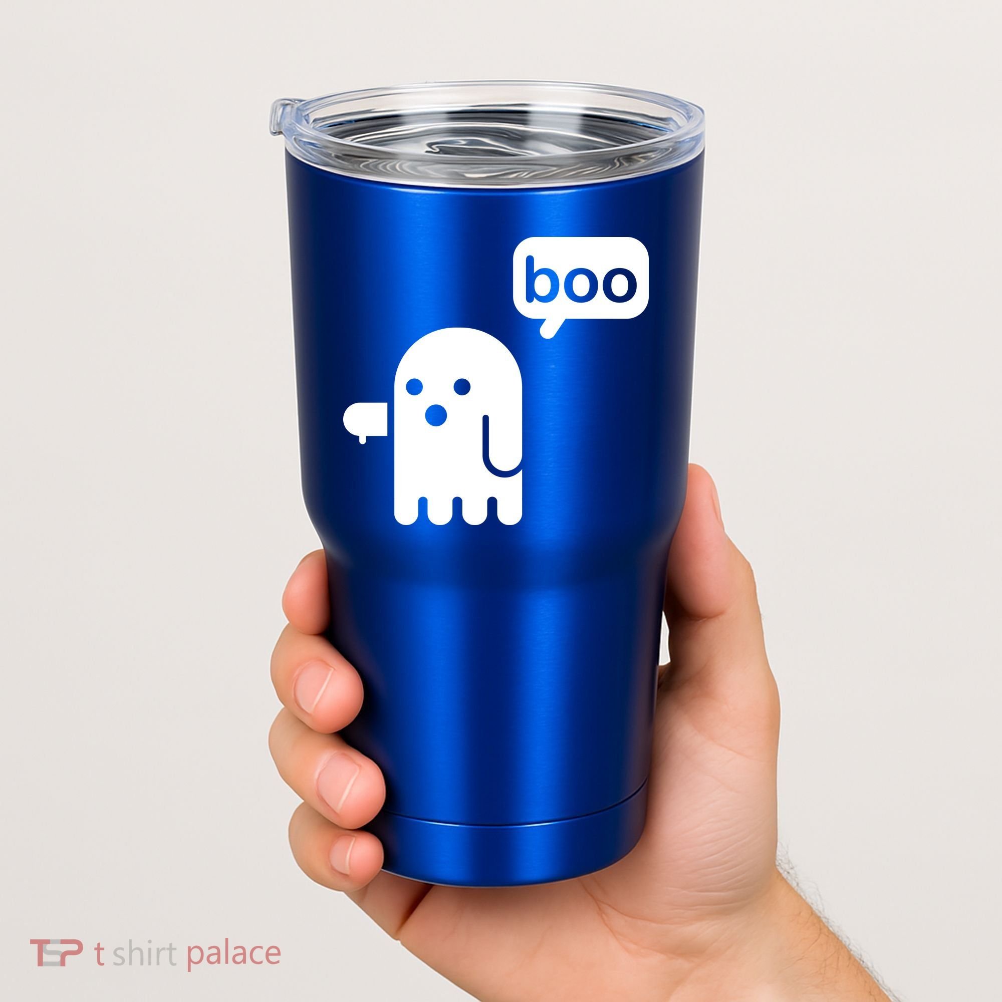 Ghost Boo Thumbs Down Tumbler