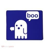 Ghost Boo Thumbs Down Mousepad thumb 0