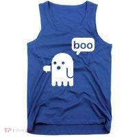 Ghost Boo Thumbs Down Tank Top thumb 0