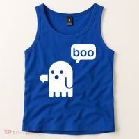 Ghost Boo Thumbs Down Tank Top thumb 2