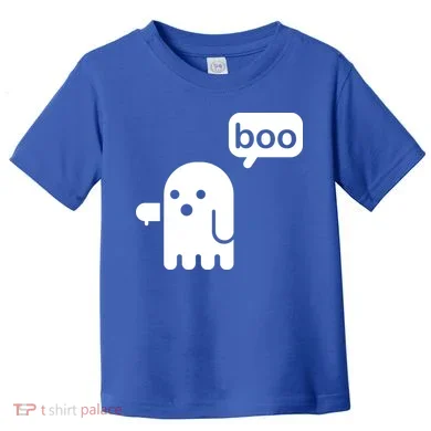 Ghost Boo Thumbs Down Toddler T-Shirt